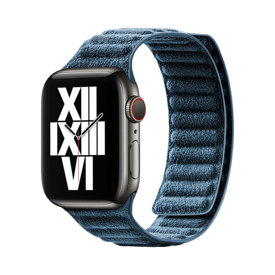 Apple Watch - Alcantara Band - Ocean Blue