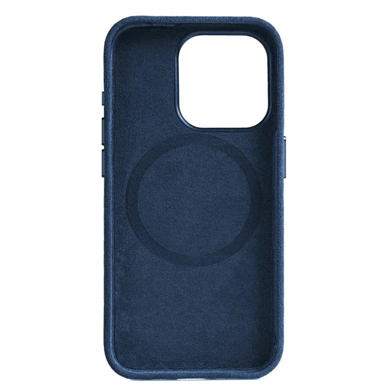 Alcantara Case - Ocean Blue Edition