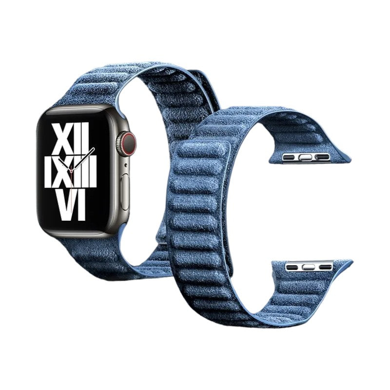 Apple Watch - Alcantara Band - Ocean Blue